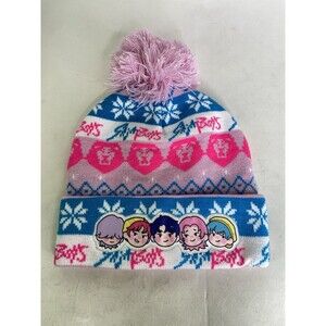 K-Pop Demon Hunters Saja Boys Knit Pom Beanie Hat Cap Womens Girls OSFM
